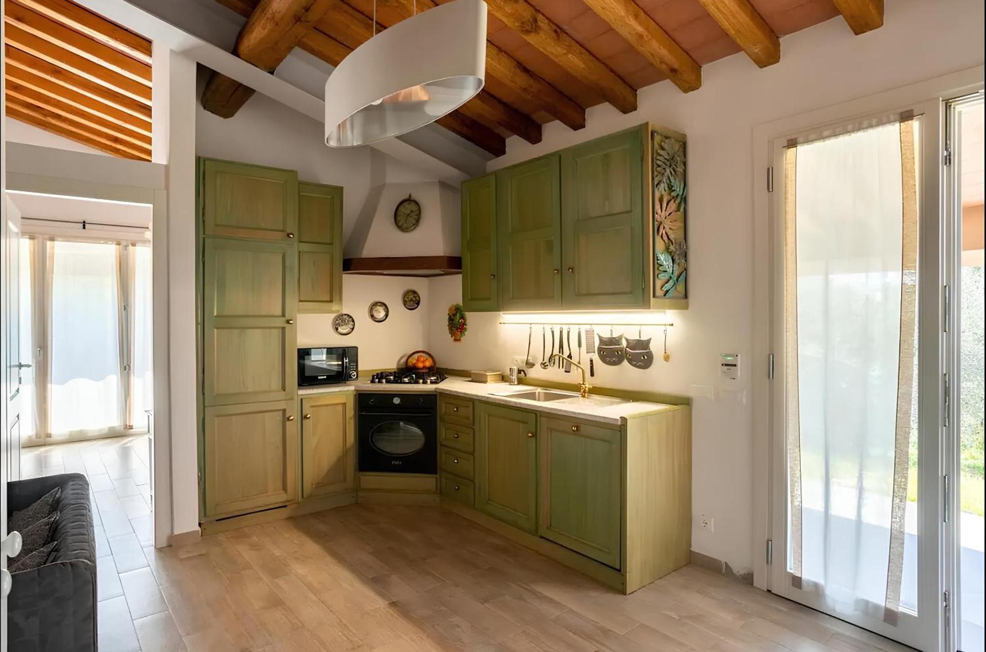 Cozy Tuscany Apartment With View Пеша Экстерьер фото